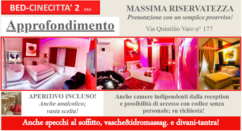 Camere di hotel a ore a Roma tuscolana.