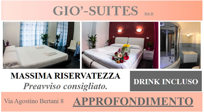 Camere a ore Roma con vasca idromassaggio.