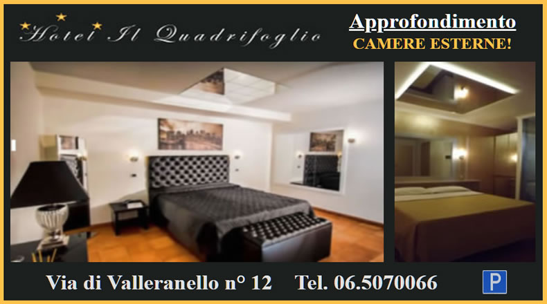 Camere di hotel ad ore con specchi al soffitto.